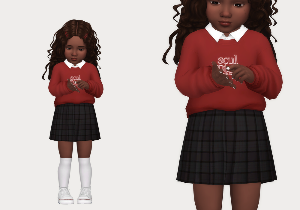 tenues pour les bambins dans les Sims 4