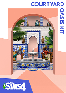 Aperçu du kit Oasis de la Cour - Ultimate Sims Guides