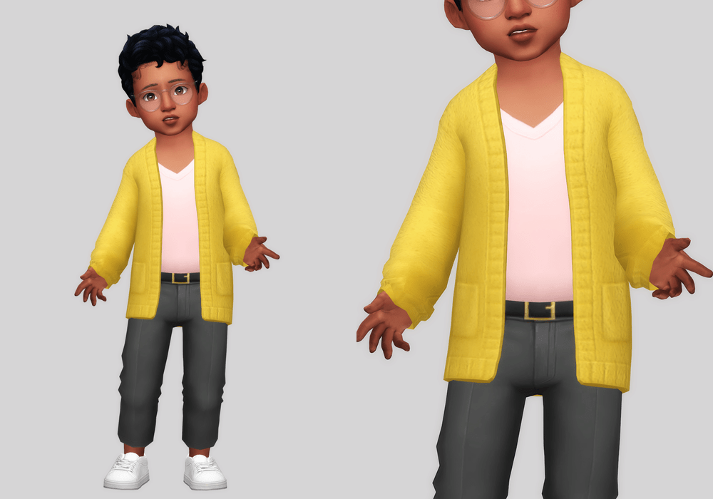 gilet tricoté pour tout-petit
