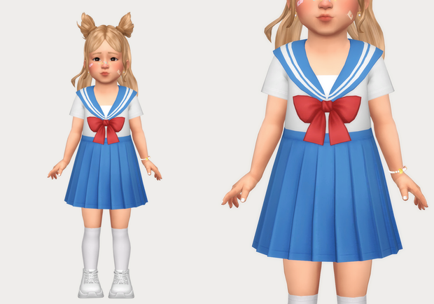 costume de marin pour tout-petits