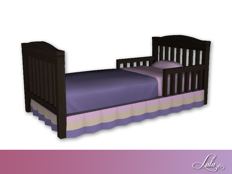 lit doux et simple pour tout-petit sims 4 cc