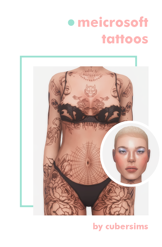 sims 4 cc tattoos