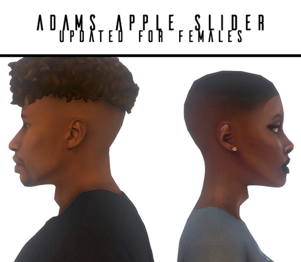 curseur de pomme d'Adam