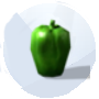 Image d'un poivron des Sims 4 Saisons pour le jardinage