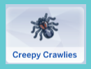 l'image du trait de terrain des bestioles effrayantes du pack d'extension Les Sims 4 Aventures dans la jungle