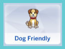 l'image de l'extension Les Sims 4 Chiens et Chats du trait de terrain convivial pour les chiens