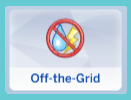 l'image du trait de terrain sans connexion du jeu Les Sims 4