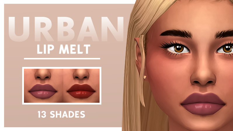créateurs de contenu personnalisé pour les lèvres dans les Sims 4