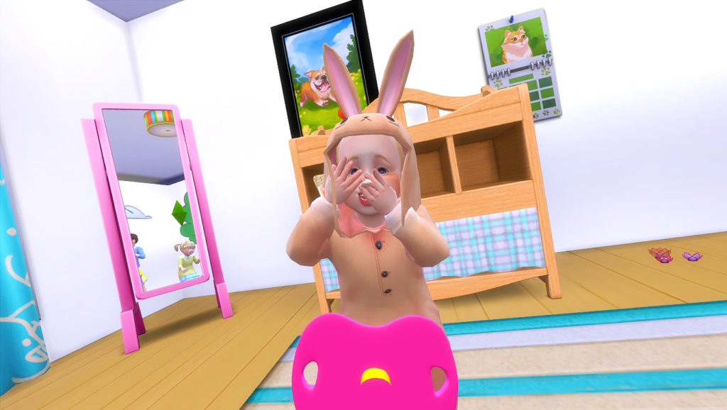 mod pour les tout-petits pour jouer à peekaboo