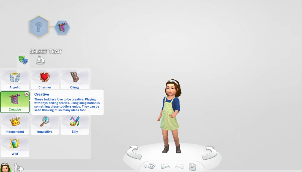 nouveau trait pour les tout-petits