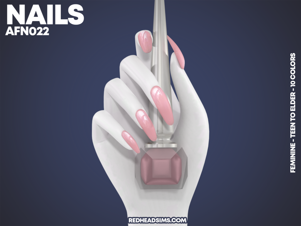 ongles sims 4