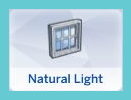 l'image du trait de parcelle de lumière naturelle du jeu Les Sims 4