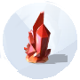 Une image du cristal pêche de Les Sims 4