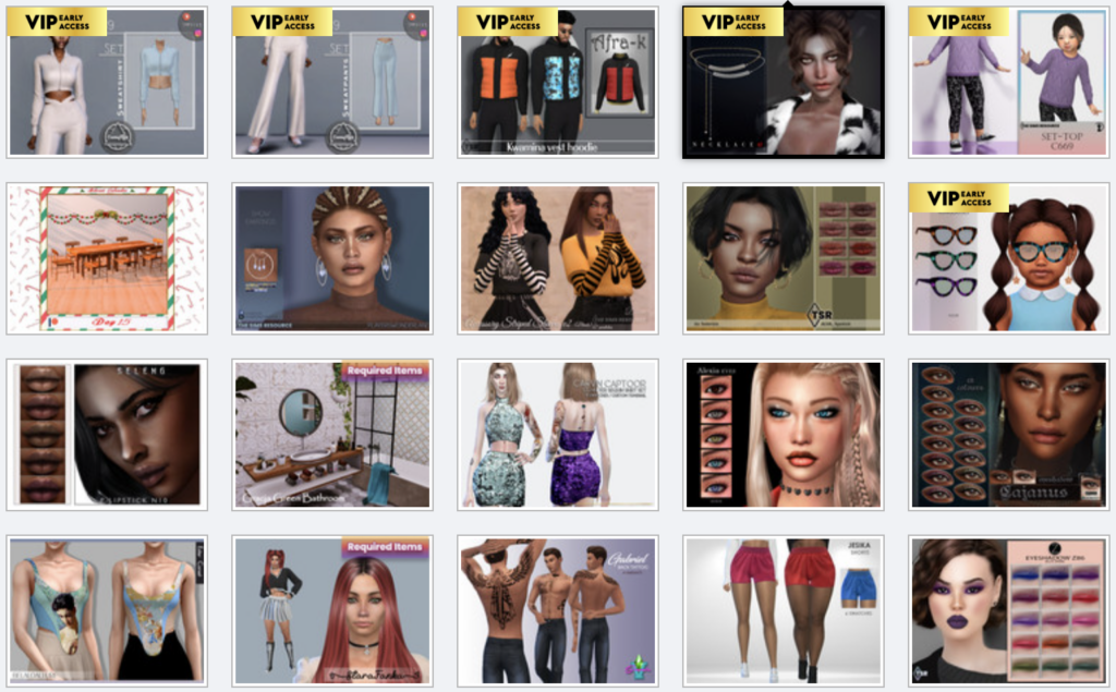 Où trouver les meilleurs CC Maxis Match pour Les Sims 4