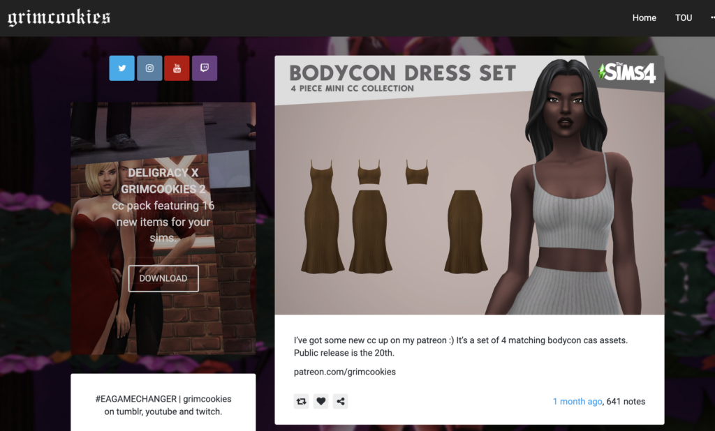Où trouver le meilleur contenu personnalisé Maxi pour Les Sims 4