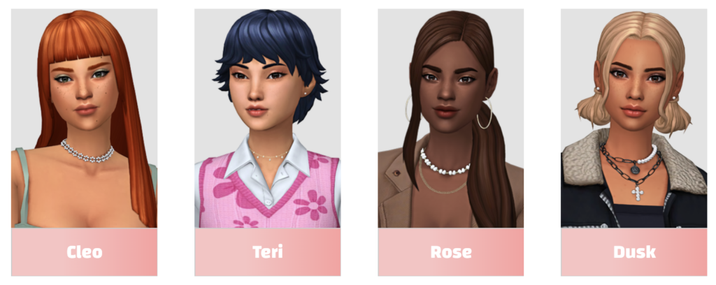 cheveux sims 4 cc sur aharris00britney