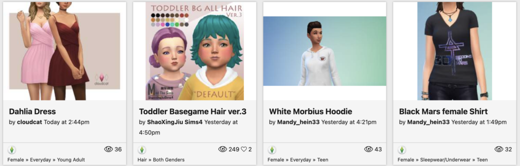 mod the sims