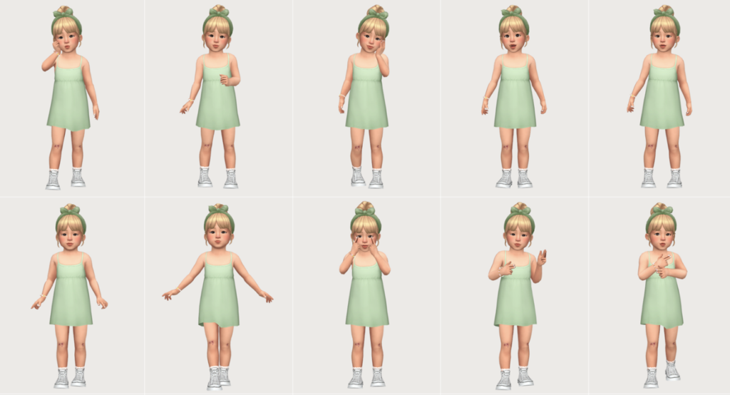Pack de poses curieuses