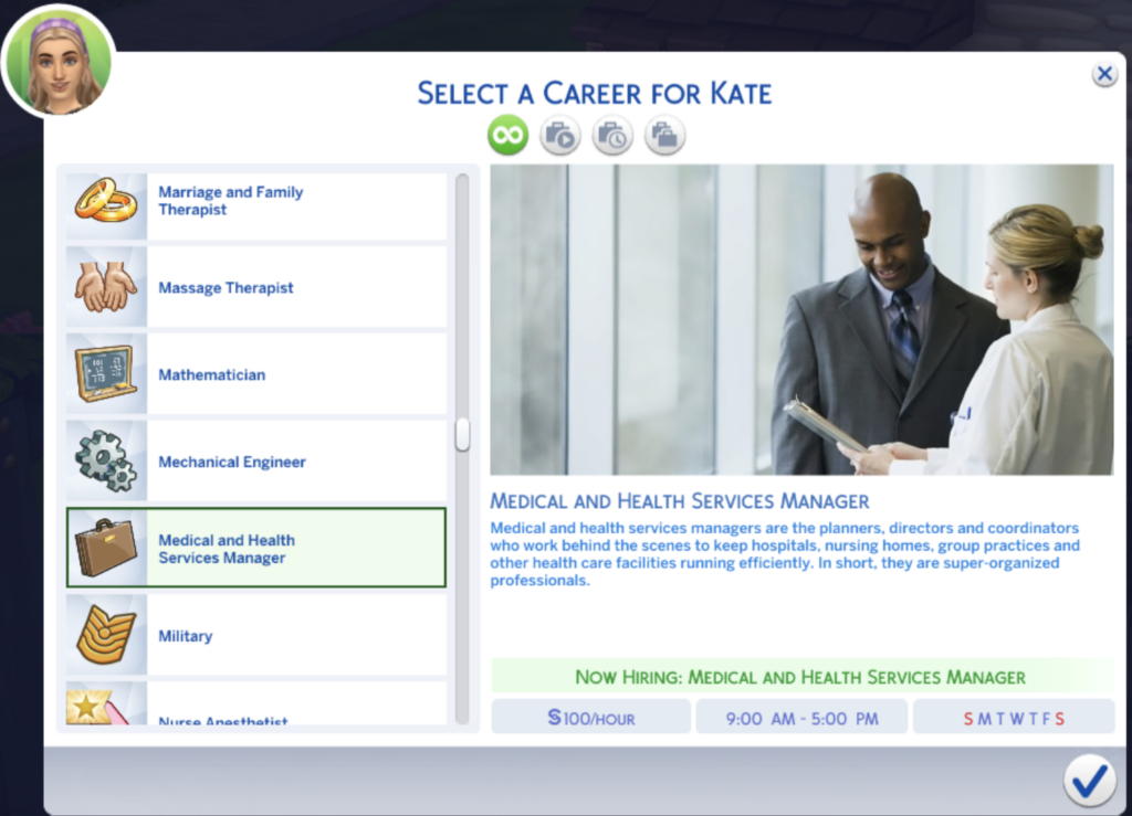 sims 4 cc careers