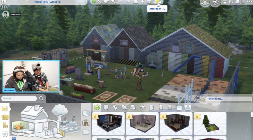 sims 4 werewolves livestream build buy