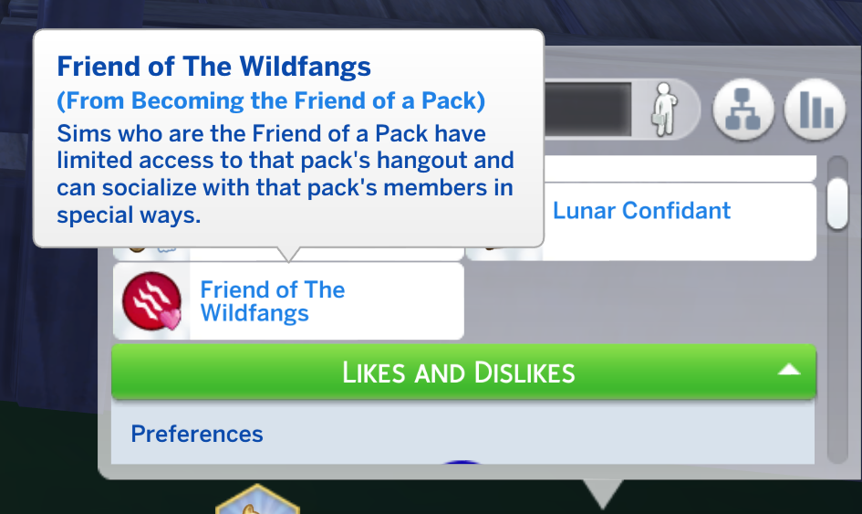 trait ami des Wildfangs
