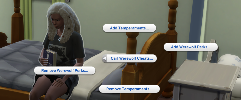 changer les tempéraments des loups-garous avec le mod de Carl's Guide