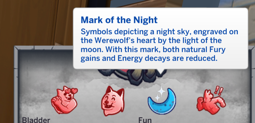 tempérament de la marque de la nuit