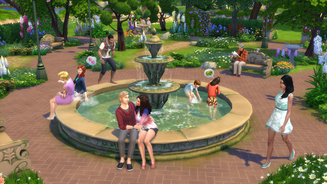 Les Sims 4 : Romantic Garden Stuff
