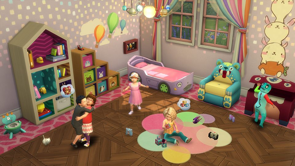 Comment élever des tout-petits dans Les Sims 4