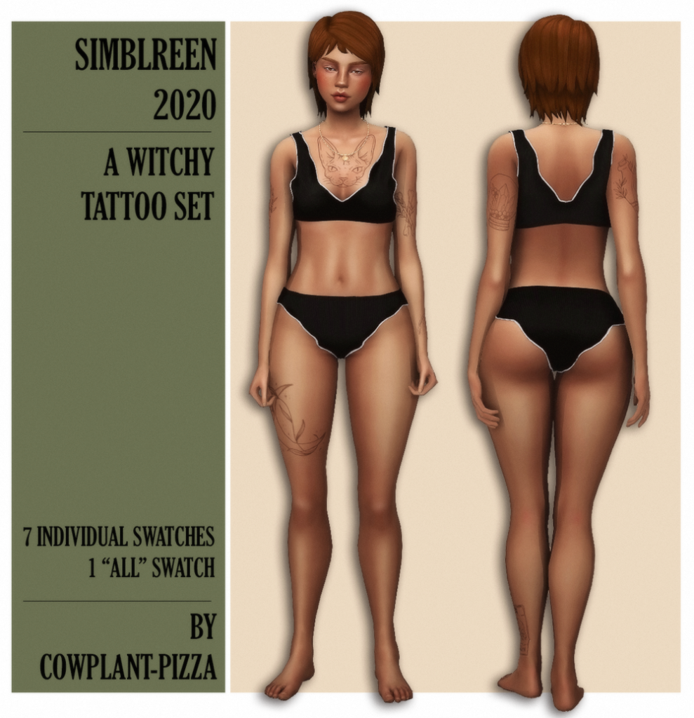 tatouages sims 4 cc