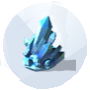 Une image du cristal turquoise de Les Sims 4