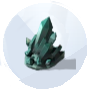 Une image du cristal d'alexandrite de Les Sims 4 : Aventure dans la jungle