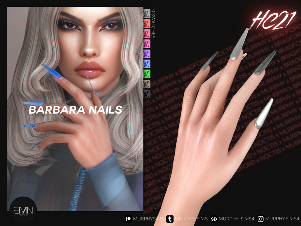 ongles barbara