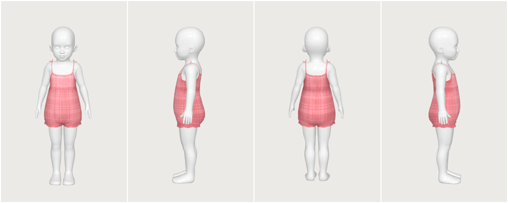 Tenue mignonne pour les tout-petits