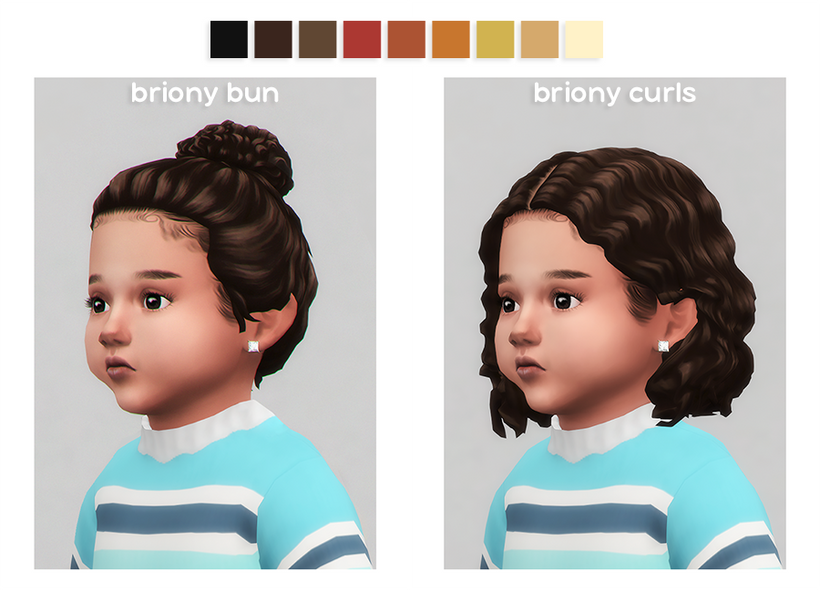 SIMS 4 COIFFURE CC POUR TOUT-PETITS