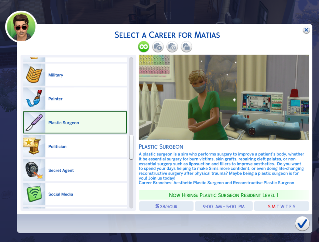 mods de carrière sims 4