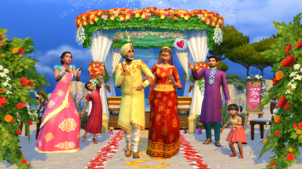 Aperçu et critique de The Sims 4: My Wedding Stories