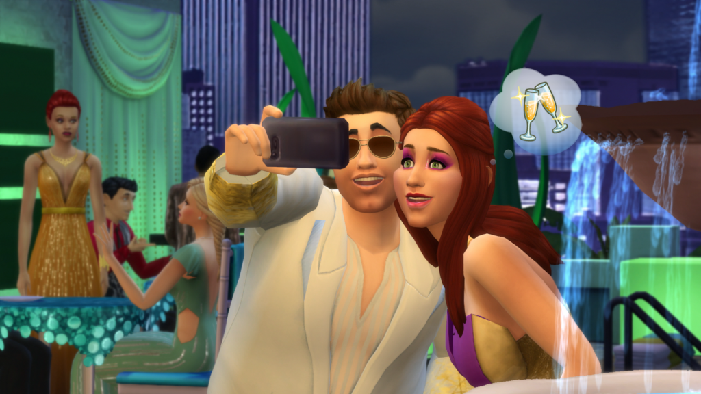 Les Sims 4 : objets de fête de luxe