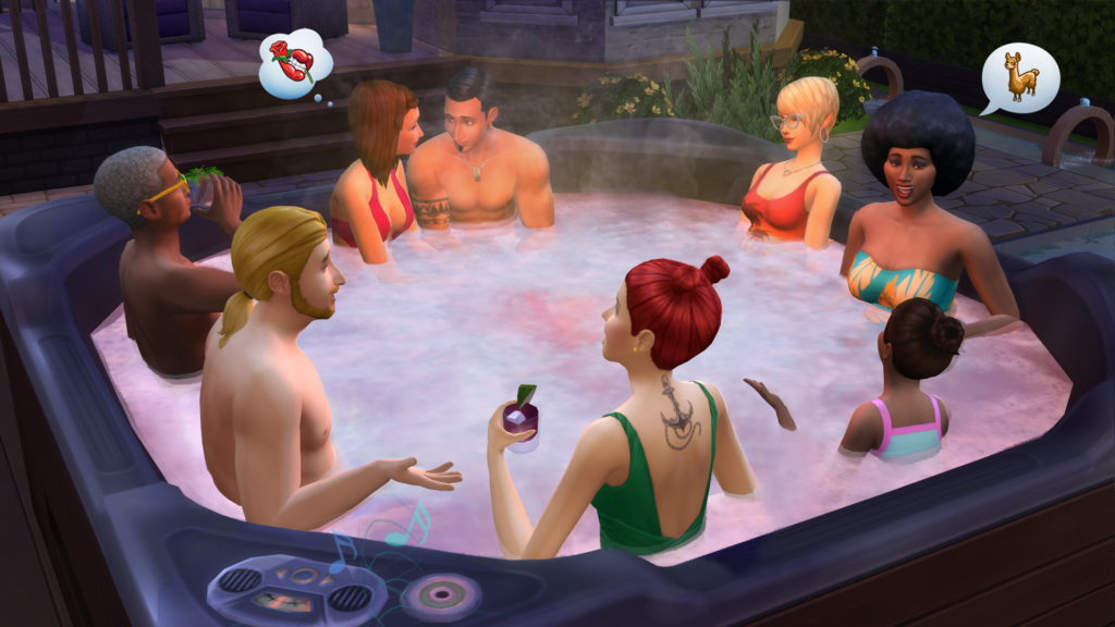 Les Sims 4: Le contenu additionnel Parfait Patio
