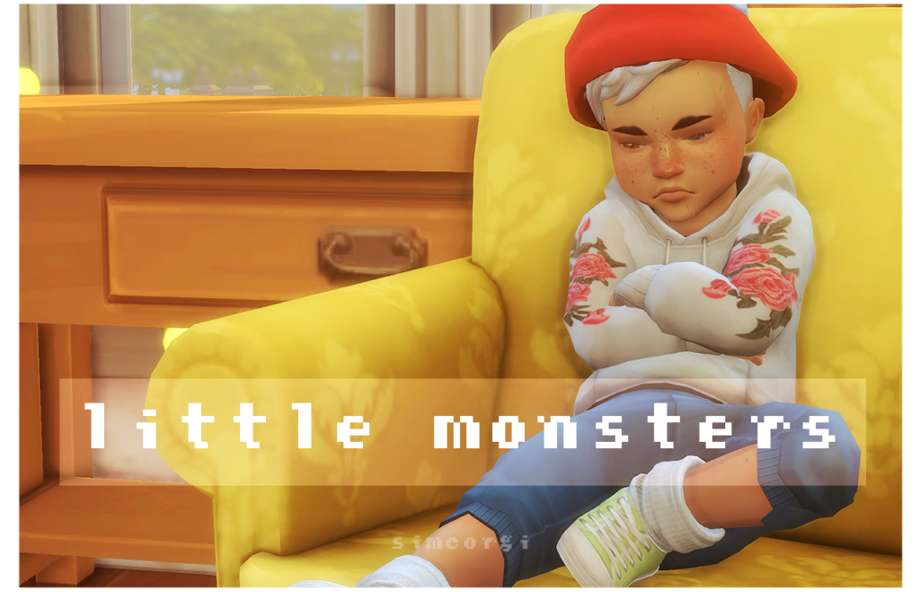 poses de tout-petit grincheux