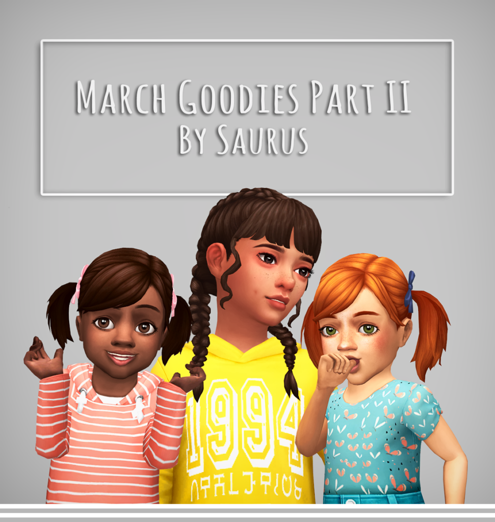 CHEVEUX DE TOUT-PETIT en couettes Ina