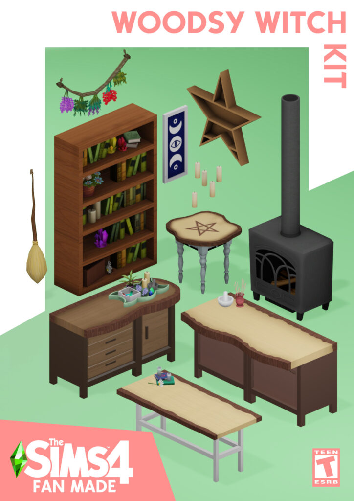 kit de sorcière boisée