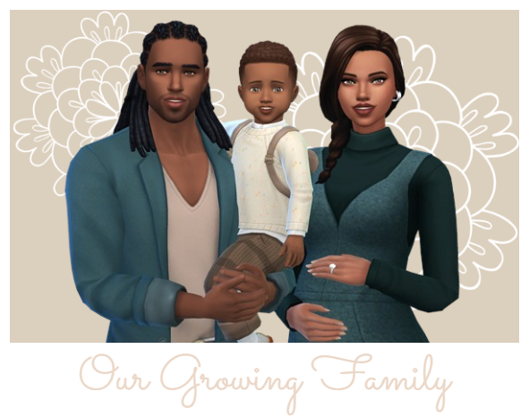 poses de notre famille grandissante