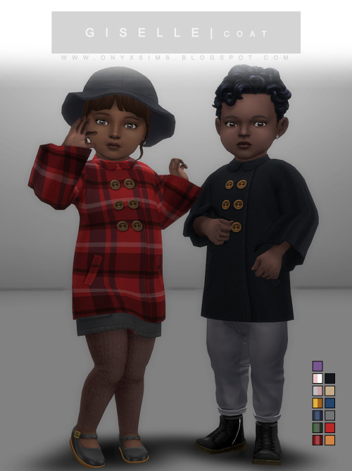 SIMS 4 TODDLER CC COATS