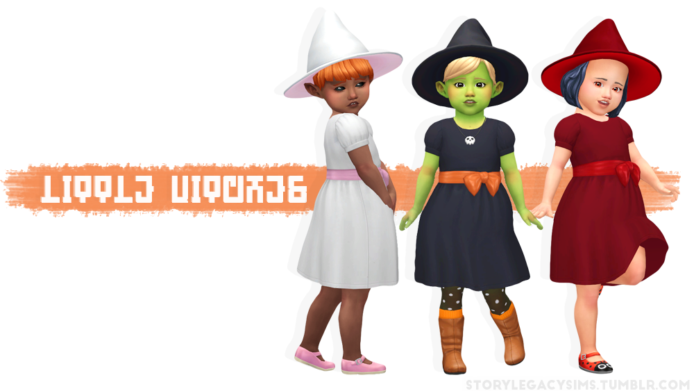 costumes de petit(e)s sorcier(e)s