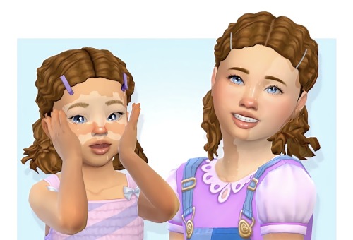 sims 4 curly toddler hair cc