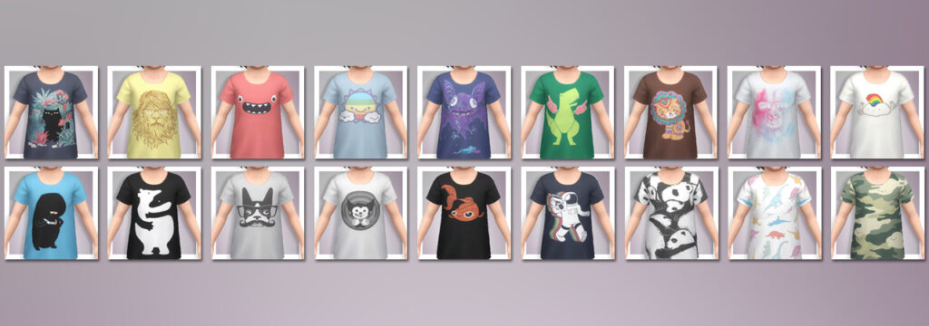 vêtements pour tout-petits sims 4 cc