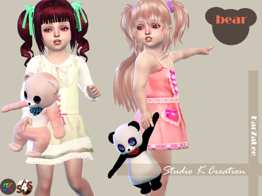 sims 4 cc ours en peluche pour tout-petit