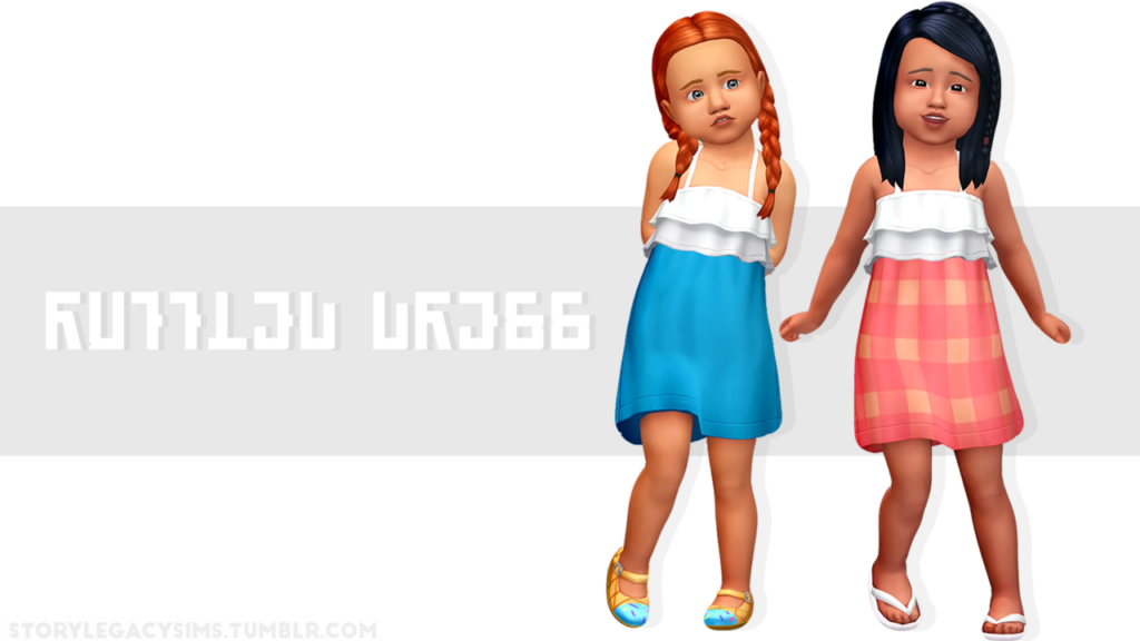 SIMS 4 TENUE CC POUR TOUT-PETITS