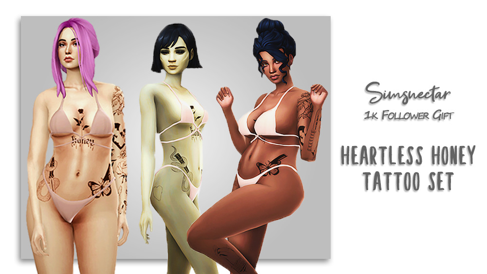 tatouages sims 4 cc